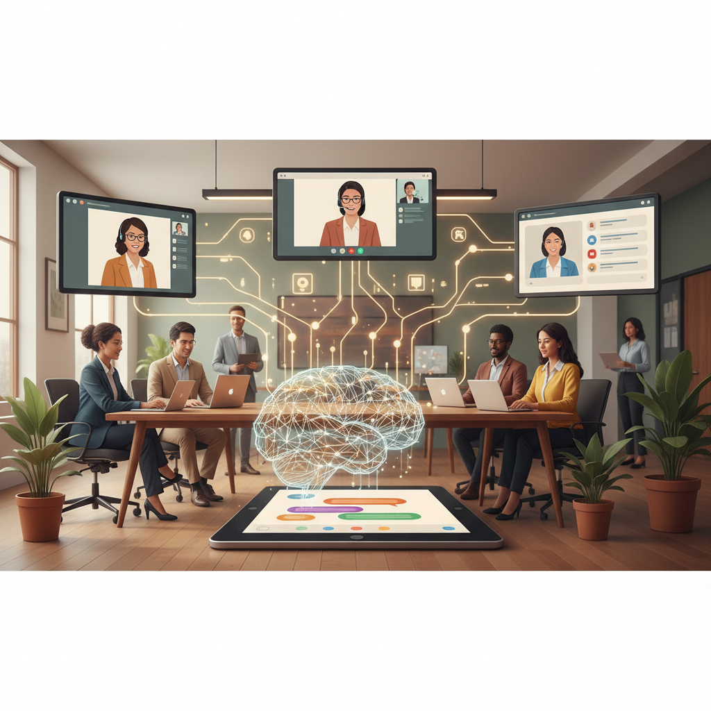 Time de atendimento apoiado por IA